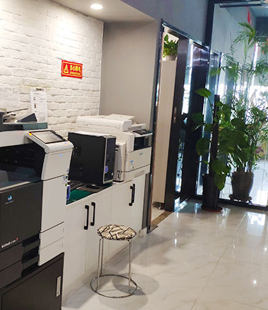 Printing area